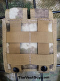Double 5.7 Mag MOLLE pouch in camo