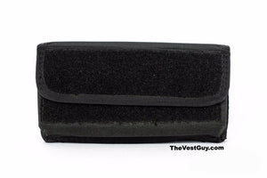 7x3 MOLLE pouch by The Vest Guy, Black Rectangle Pocket