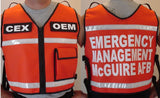 Custom Orange Safety Reflective Vest