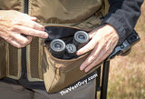 Cargo pockets of mirrorless camera vest