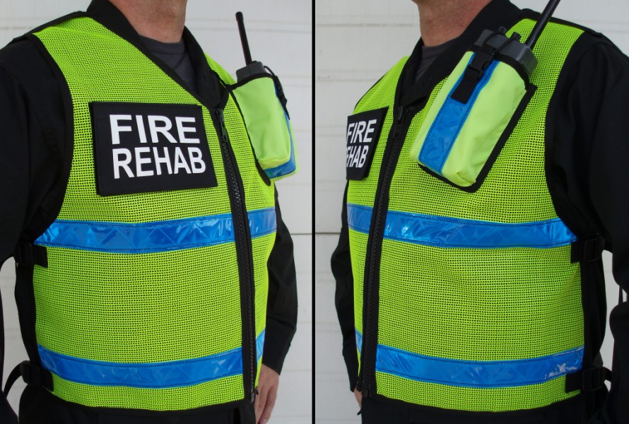 Radio Pocket Mesh Safety Vest – The Vest Guy