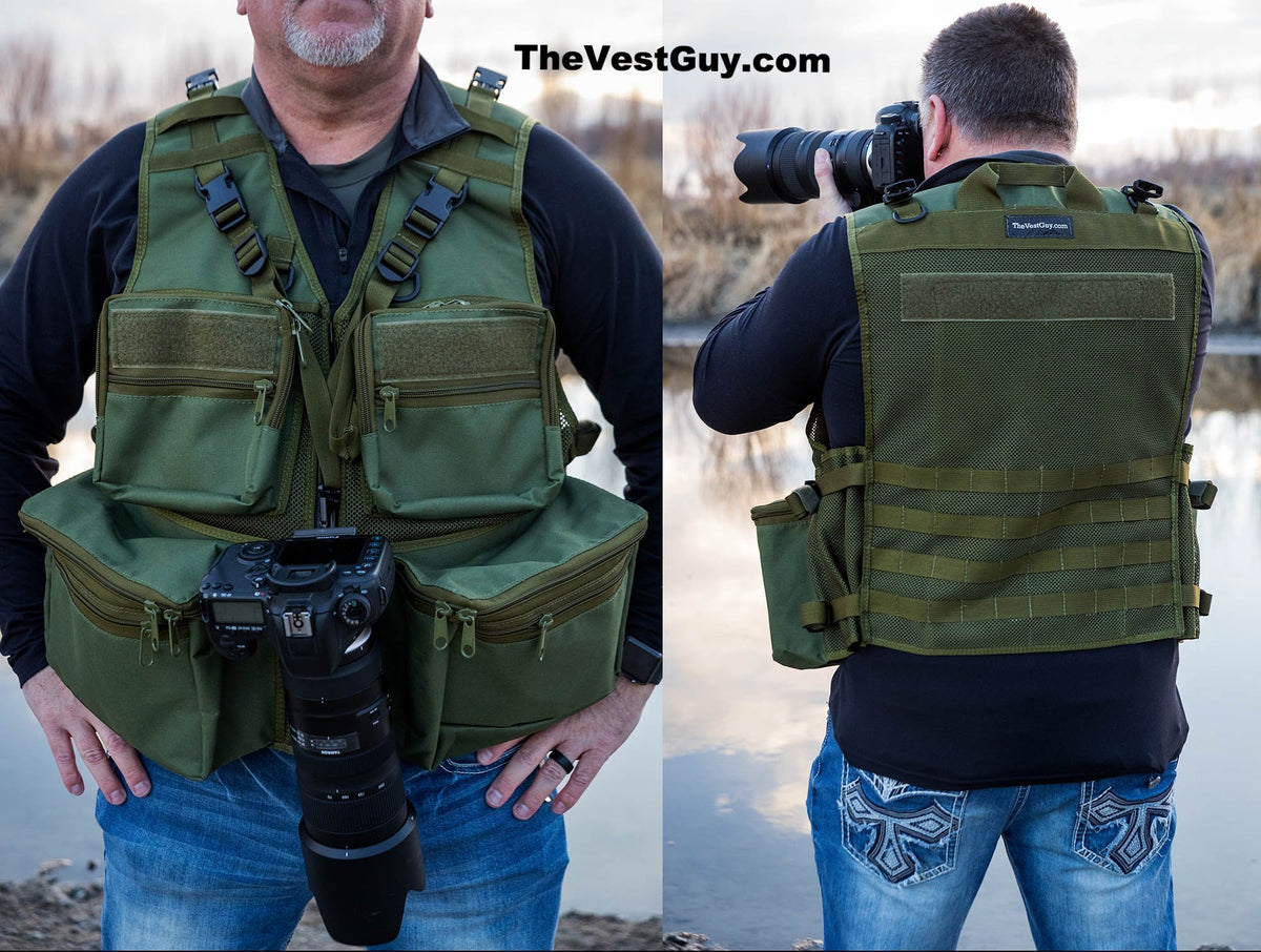 The Pacific Northwest Photo Vest, Photography Vest by TheVestGuy