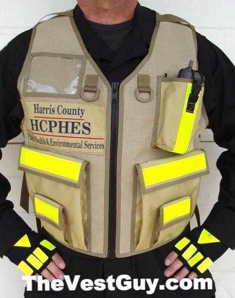 Custom Reflective Vest for HCPHES