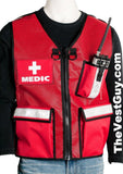Red Medic Vest with reflective