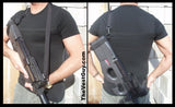 Black p90 sling for the FNP90 sub automatic gun