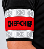 Adjustable Reflective CHEF / CHIEF Armband 