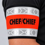 Adjustable Reflective CHEF / CHIEF Armband 