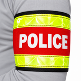 Adjustable Reflective POLICE Armband