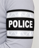 Adjustable Reflective POLICE Armband