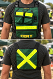 CERT Deluxe Dual Radio Chest Pack with reflective