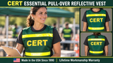 CERT Essential Pull-Over Reflective Vest