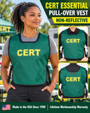 CERT Essential Pull-Over Vest — Non-Reflective