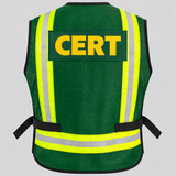 CERT Essential Zip-Front Reflective Vest