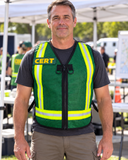 CERT Essential Zip-Front Reflective Vest