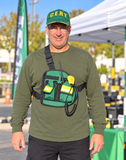 CERT Radio Chest Pack with 2 Radio Pockets Reflective