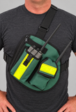 CERT Radio Chest Pack with 2 Radio Pockets Reflective