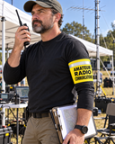 Custom Adjustable AMATEUR RADIO COMMUNICATIONS Armband