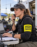 Custom Adjustable AMATEUR RADIO COMMUNICATIONS Armband