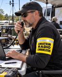 Custom Adjustable AMATEUR RADIO COMMUNICATIONS Armband