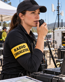 Custom Adjustable RADIO COMMUNICATIONS Armband