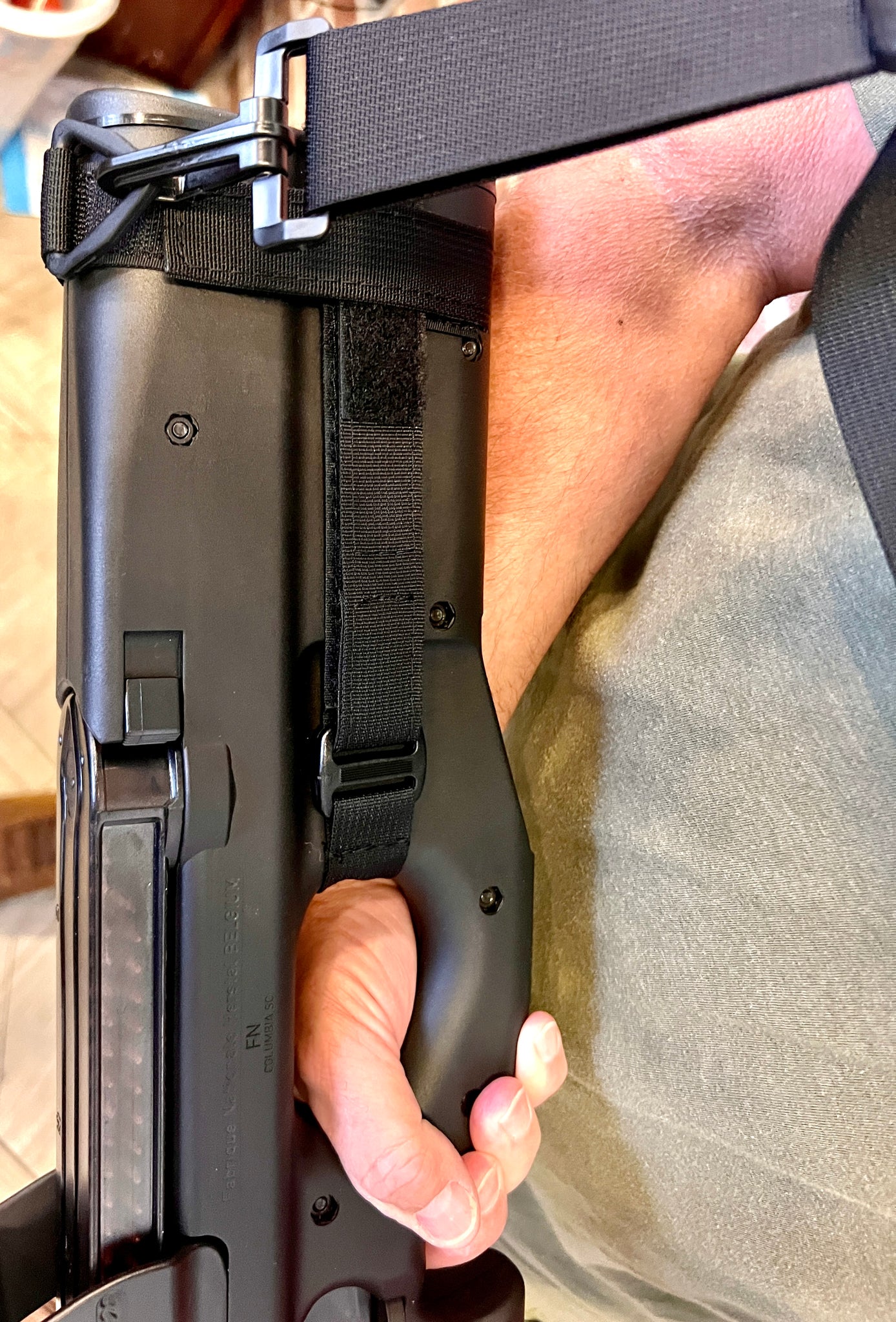 P90 Sling 3 Point - Custom adjustable 3pt sling for FN P90 – The