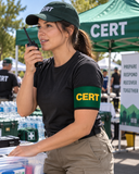 Forest Green CERT Armband – Non-Reflective