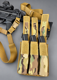 HK MP5 .22 or 9 mm spare magazine pouch sling - holds 6 mags