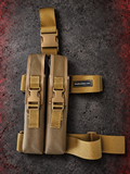 P90 Double Mag Leg Pouch Tactical