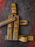 P90 Double Mag Leg Pouch Tactical
