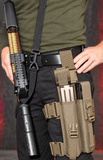 P90 Double Mag Leg Pouch Tactical