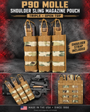 P90 MOLLE  Shoulder Sling Magazine Pouch TPL Open Top