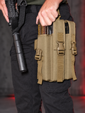 P90 Triple Mag Leg Pouch Tactical