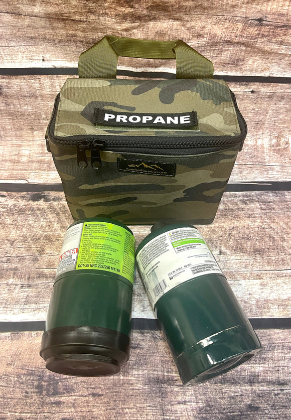 Dual Propane Bottle Pouch