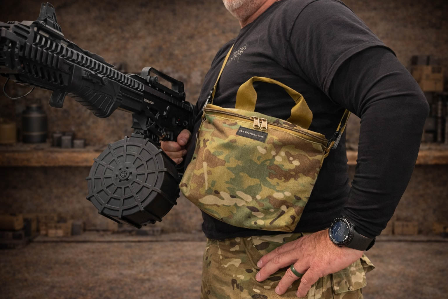 MKA 1919 20-Round Drum Pouch (12 Gauge) – The Vest Guy