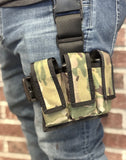 Tactical Pistol Triple Mag Pouch