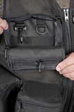 MOLLE pocket with keyclip, d ring, inside outside zipper