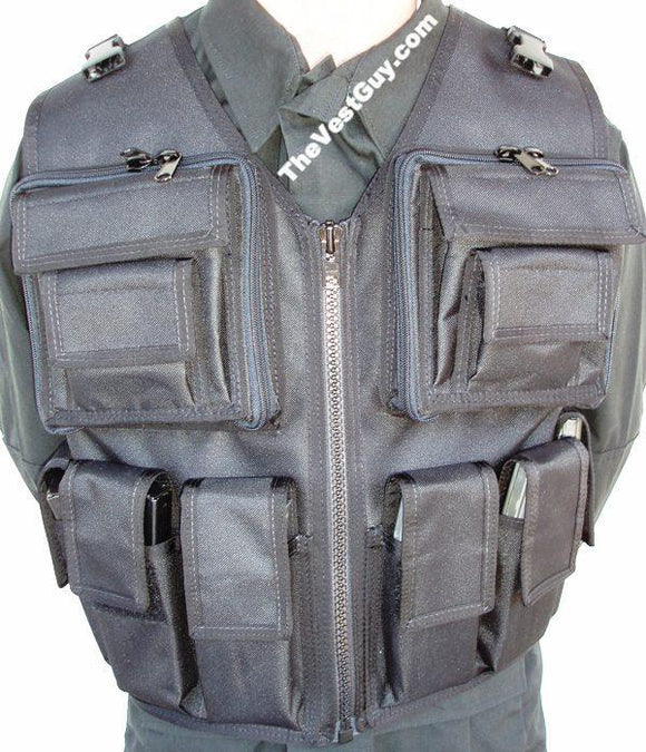 Black FS 2000 Tactical Vest / M16 Tactical Vest