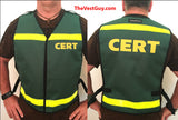 Basic CERT Reflective Velcro Vest