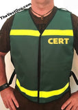 Basic CERT vest with reflective 