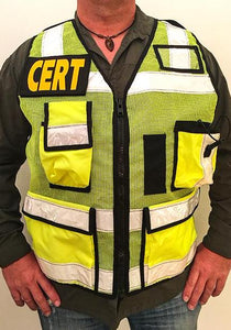 CERT ANSI II Safety Reflective Vest by The Vest Guy