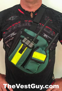 Chest Pack with reflective and radio pockets