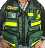 CERT Medic Vest with pockets and name tags