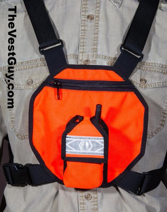 High Visibility FRS-GMRS radio chestpack