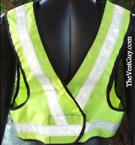 High Visibility 5pt Breakaway Safety Reflective Vest 3