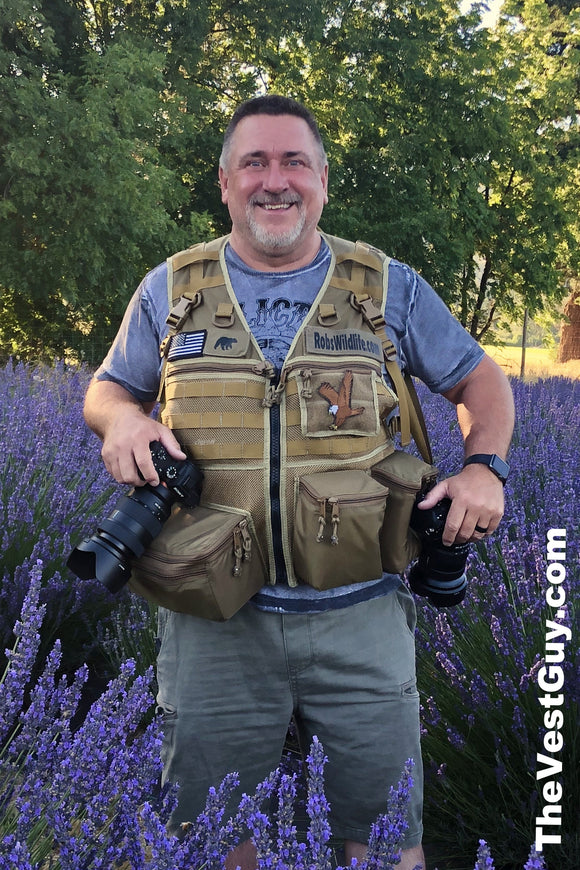 Landscape photography photo vest by The Vest Guy