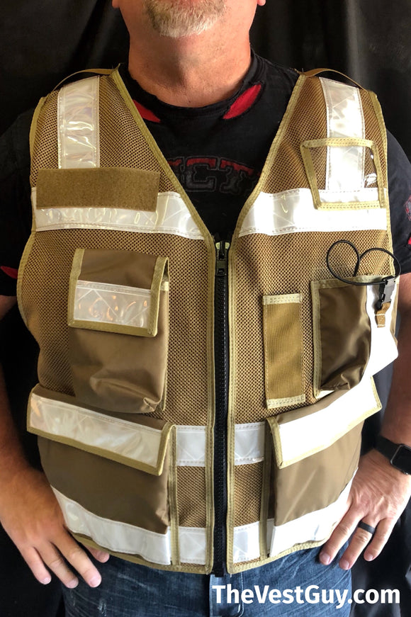 Richland High Visibility Reflective Vest by The Vest Guy