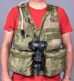 M&M Travel Photography Vest / Custom Camo Photo Vest