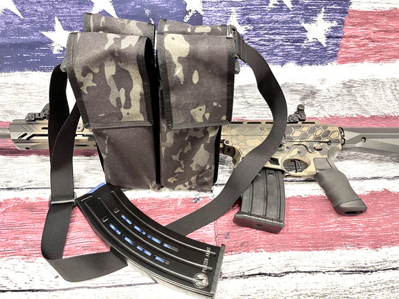 Panzer 10 Round Shotgun Mag Pouch Sling - Holds 4 mags