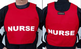 Red Nurse Safety Vest Pull Over