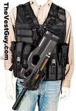 Black P90 Vest by The Vest Guy